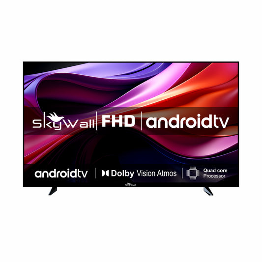 SkyWall 102 cm (40 inches) Full HD Smart LED TV 40SWRR With Black (Frameless Edition) (Dolby Audio)