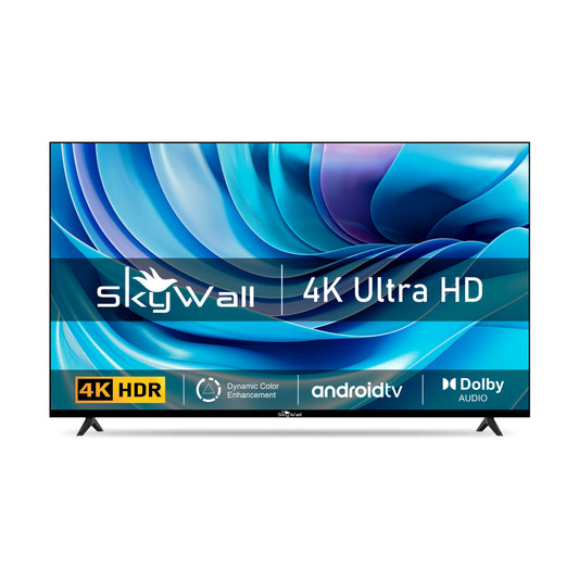 SkyWall 127 cm (50 inches) 4K Ultra HD Smart Android LED TV 50SW-4K With (Frameless Edition)