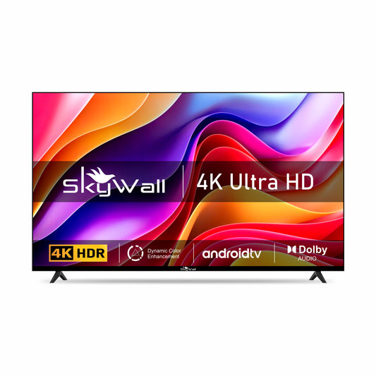 SkyWall 165 cm (65 inches) 4K Ultra HD Smart Android LED TV 65SW4K-Voice | Built-in Google Assistant